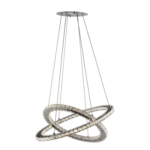 168 led ringe - ringe, verchromte