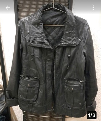 Echte nappalederjacke schwarz - nappalederjacke,