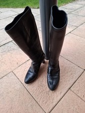 Schicke Unützer Stiefel 39, schwarz, Luxus Lederstiefel