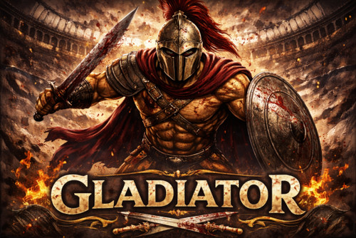 Fahne flagge gladiator 75 - fahne,