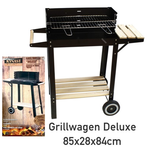 Grillwagen deluxe 85x28x84cm - deluxe,