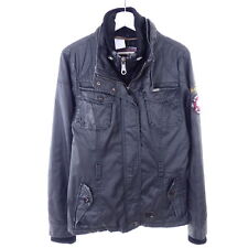 KHUJO Jacke Orca Coated Biker Parka Jacket Grau Gr. L 40