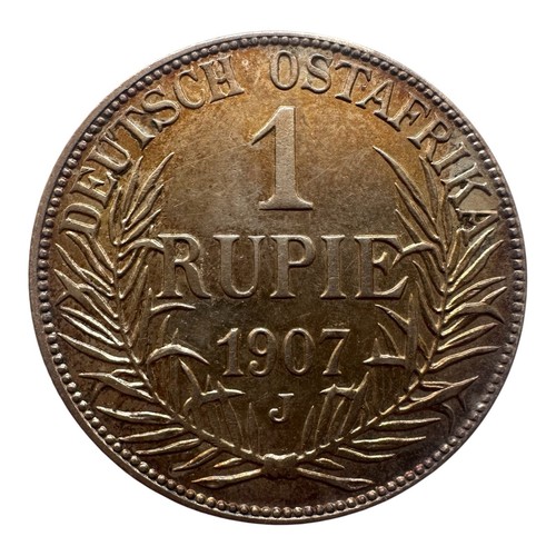 Rupie 1907 deutsch ost - 1, j