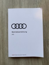 Audi A3 Bedienungsanleitung 06.2022 8Y0012705AJ Deutsch