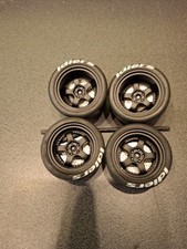 1 Satz Tuningfelgen  1:18   Porsche VW Opel   Tuning  Diorama