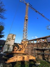 Baukran Cadillon incl. Betonbombe+Schuttmulde+Mörtelfass