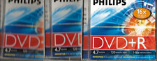 3x Philips DVD + R 4,7 GB