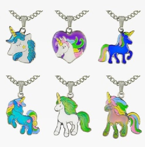 Stimmungskette einhorn kette - einhorn,