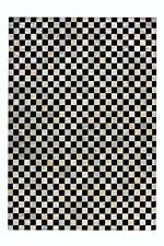 Teppich Flachflor Silber Grau