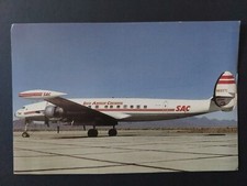 South American Continental L-1049H Save a Conni XXL Flugzeug-Postkarte 12,5 X 19