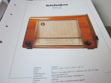 Radio Archiv Schaltplan 2004 Telefunken Opus 49, 1949
