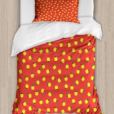 Frucht-Kunst Bettwäsche Set
