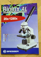 Mikroskop Bresser Biolux AL 20x-1280x USB-Kamera Schule Lernen Hobby Forscher