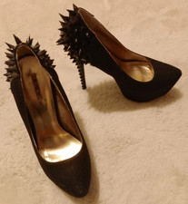 Jumex Black Sparkle Studded