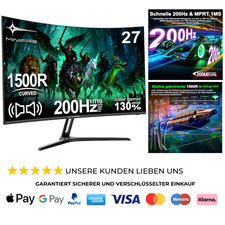 Gaming Monitor 27 Zoll Curved