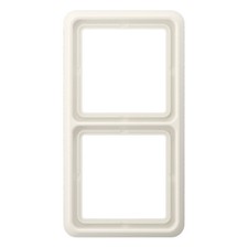  JUNG Elektro Rahmen 2fach CD582 creme weiß