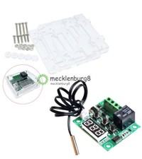 W1209 DC 12V Thermostat Temperaturregelung Schalter Regler Thermometer &Case