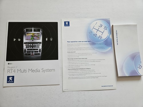 Peugeot rt4 multi media system - rt4,