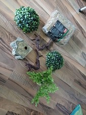 Terrarium Reptilien Deko  Schlang  HÖHLE Dekoration MOSS 340g Zubehör