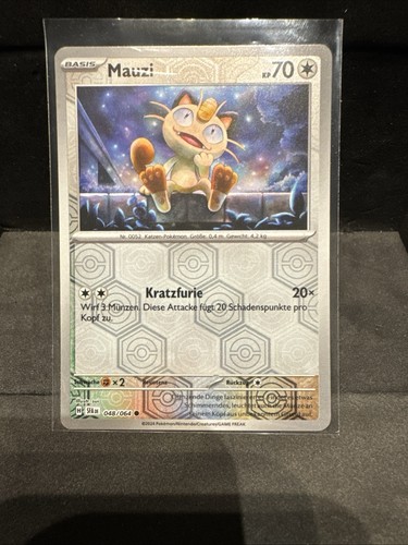 Pokemon karte mauzi reverse - pokemon,