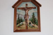 Gobelinbild mit Rahmen