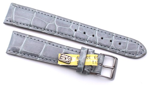 Uhrenarmband 19mm echt - , kroko