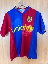 Fc Barcelona Trikot - Fussball - Größe M - Ronaldinho Nr. 10 - Barca - Retro