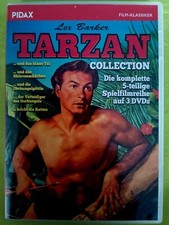 TARZAN COLLECTION KOMPLETTEN 5 SPIELFILME MIT LEX BARKER - PIDAX RARITÄT SELTEN