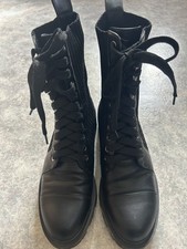 Schwarze Zara Stiefeletten zum