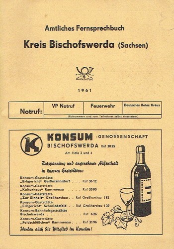 Amtliches fernsprechbuch kreis - fernsprechbuch,