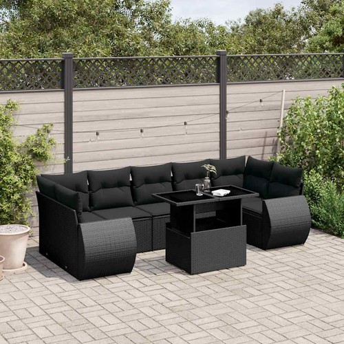 Tlg polyrattan garten - 8-tlg.,