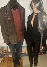 BRITAIN‘s DRAGON # CORD JACKE / BLAZER # Gr. XL #  VINTAGE # BRAUN