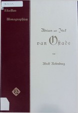 Adriaen und Isack van Ostade. Rosenberg, Adolf: