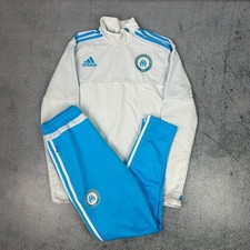 Adidas Olympique de Marseille Trainingsanzug (XS/S) Sport Fussball Vintage Track
