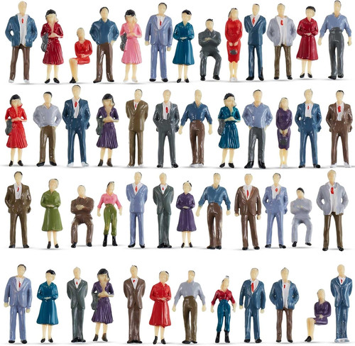 100 mini menschen figuren 38 - 100,