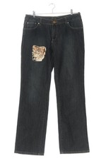 GLööCKLER Straight-Leg Jeans Damen Jeans Gr. DE 40 schwarz Casual-Look