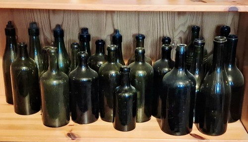 Antike heilwasser flaschen - antike,