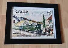 WESA Katalog SCHWEIZER ELEKTRISCHE EISENBAHNEN - Original Sammlerstück