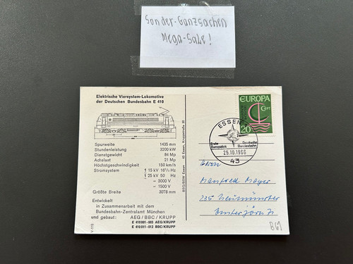 Bahnphilatelie brd - bahnphilatelie,