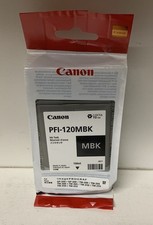 Original Canon PFI120MBK 2884C001 imagePROGRAF GP 200 300 TM 300 -  MHD 05.2027