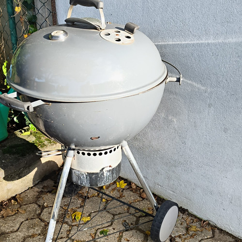 Grau kugelgrill holzkohlegrill - grau,