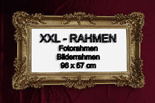 BILDERRAHMEN FOTORAHMEN BAROCKRAHMEN ROKOKO PRUNKVOLL ANTIK 96x57 GOLD RAHMEN 1