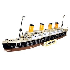 R.M.S. Titanic - 3D Holzbausatz Schiff Boot Steckpuzzle Holz Bauen Puzzle P396
