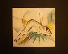 Kunst Aquarell Franz Marc