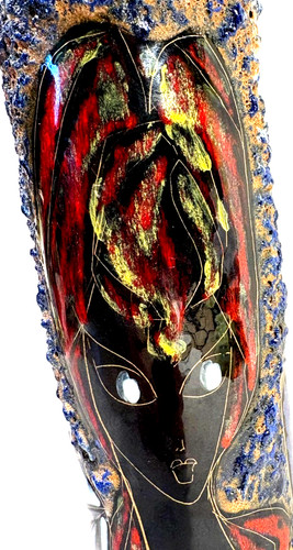 Vase keramik fat lava - fat, lava;