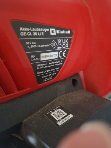 Einhell 230 li e - ge-cl,