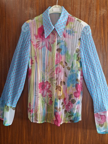 Bluse m buntes - gr., m,