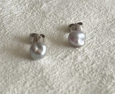 Perlen Ohrstecker Keshi Biwa