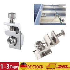 Erdungsklemme Alu Edelstahl PV Solarpanel Erdung Klemme für Aluprofil