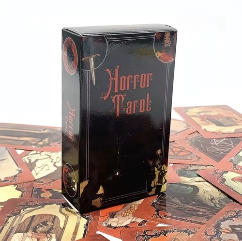 Horror tarot orakelkarten - 78,